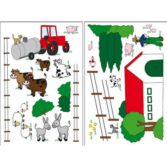 Wizard & Genius The Farm Wall Decals