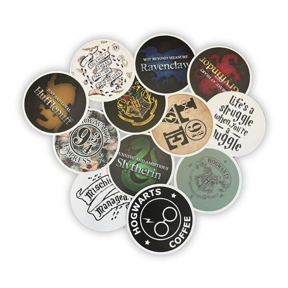 Wizard Halloween Car Freshie Cardstock Cutouts 12pk 2.5 Rounds Fall Pumpkin Spice Anime Dorky Book Manly Lightning Bolt Spooky