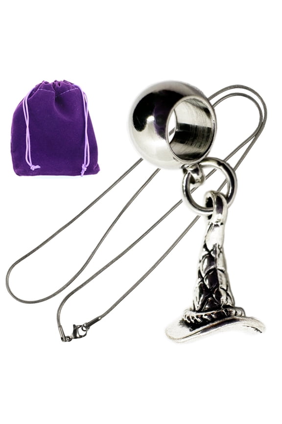 Wizard Hat Charm Necklace Pendant Jewelry