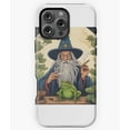 thumbnail image 1 of Wizard Having Fun With a Frog Funny Phone Case for iPhone 16 15 14 13 12 11 Pro Max, 1 of 2