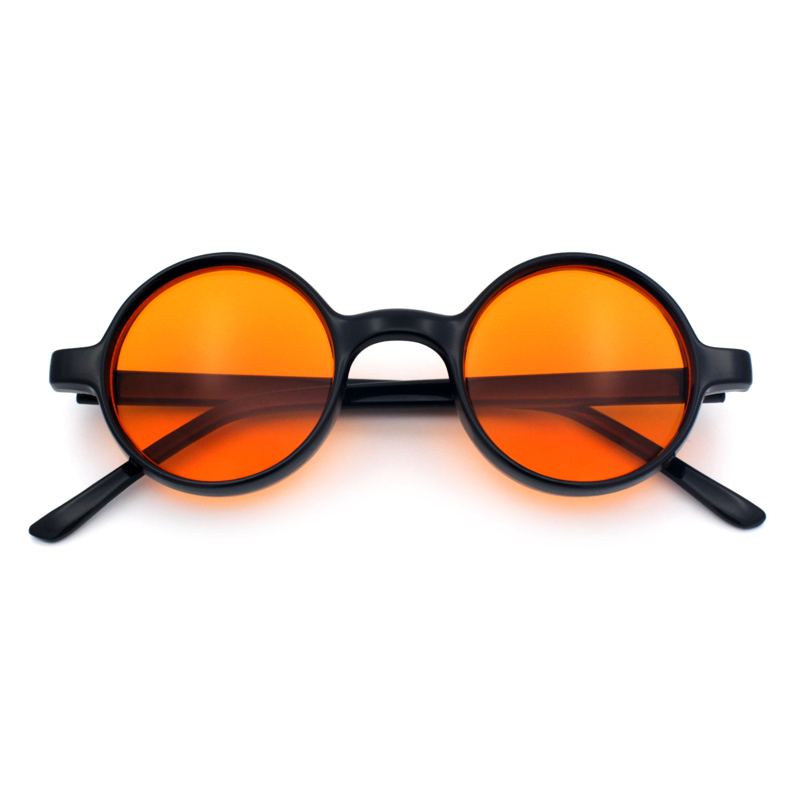 小物 Amber WaveEyewear HOptical BarberSunride SA106 Wizard Hippie Color Lens Round Circle Lens Sunglasses