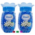 thumbnail image 1 of Wizard Jasmine Shades Crystal Beads Air Freshener 12 Floz 2 Pack, Long Lasting Fragrance Floral Odor Eliminator Gel Deodorizer for Home Bathroom Car Closet, 1 of 7