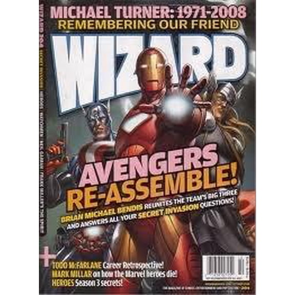 Wizard Magazine #204 2008