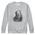thumbnail image 1 of Wizard Of Oz - Bow Lion - Men's Long Sleeve Crew Fleece Sweatshirt, 1 of 4