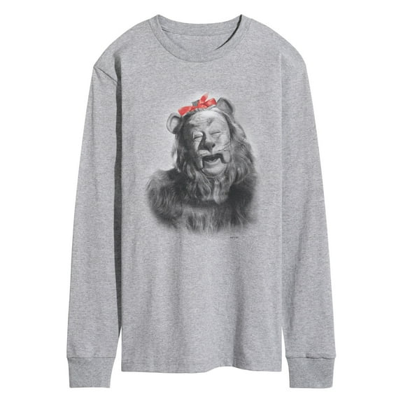 Wizard Of Oz - Bow Lion - Men's Long Sleeve Graphic T-Shirt