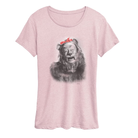 Wizard Of Oz - Bow Lion - Women's Short Sleeve Graphic T-Shirt