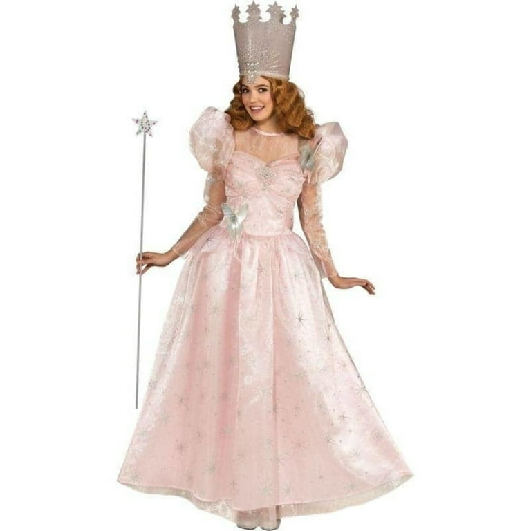 Wizard Of Oz Deluxe Adult Glinda The Good Witch With Dress and Crown Wizard Of Oz Deluxe Adult Glinda The Good Witch With Dress and Crown