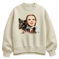 thumbnail image 1 of Wizard Of Oz - Dorothy And Toto - Ladies Oversized Fleece Crew Sweatshirt, 1 of 3