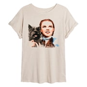 Wizard of Oz - Dorothy And Toto Womens Relaxed Fit T-Shirt