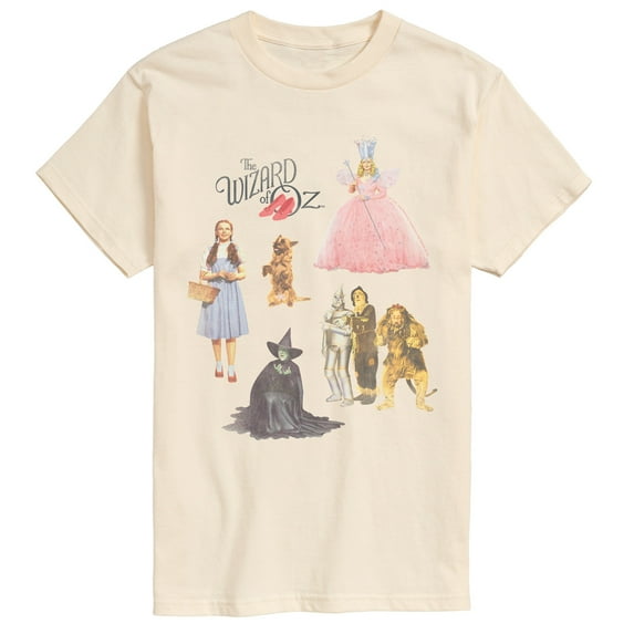 Wizard Of Oz - Oz Group Tonal Washed - Men's Short Sleeve Graphic T-Shirt