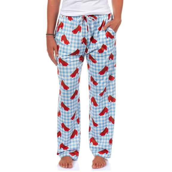 Wizard Of Oz Pajamas Women's Ruby Slippers AOP Lounge Pajama Pants