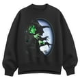 thumbnail image 1 of Wizard of Oz - Wicked Witch Oversized Fleece Crew Sweatshirt, 1 of 3