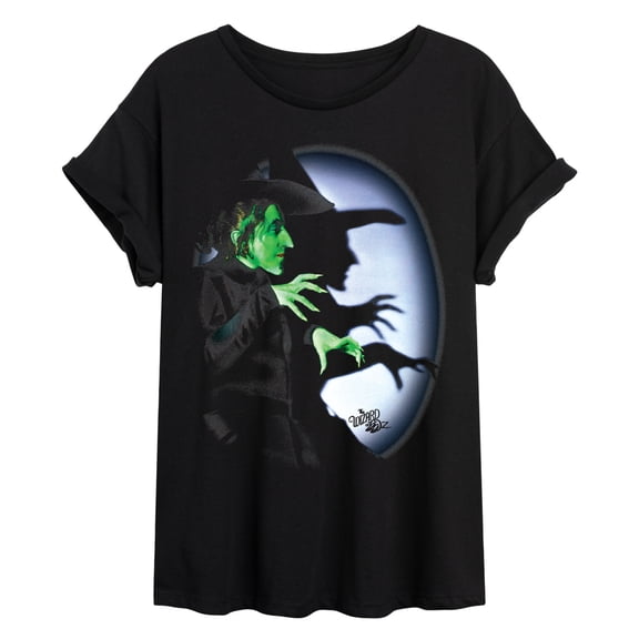 Wizard Of Oz - Wicked Witch - Women's Oversized Graphic T-Shirt