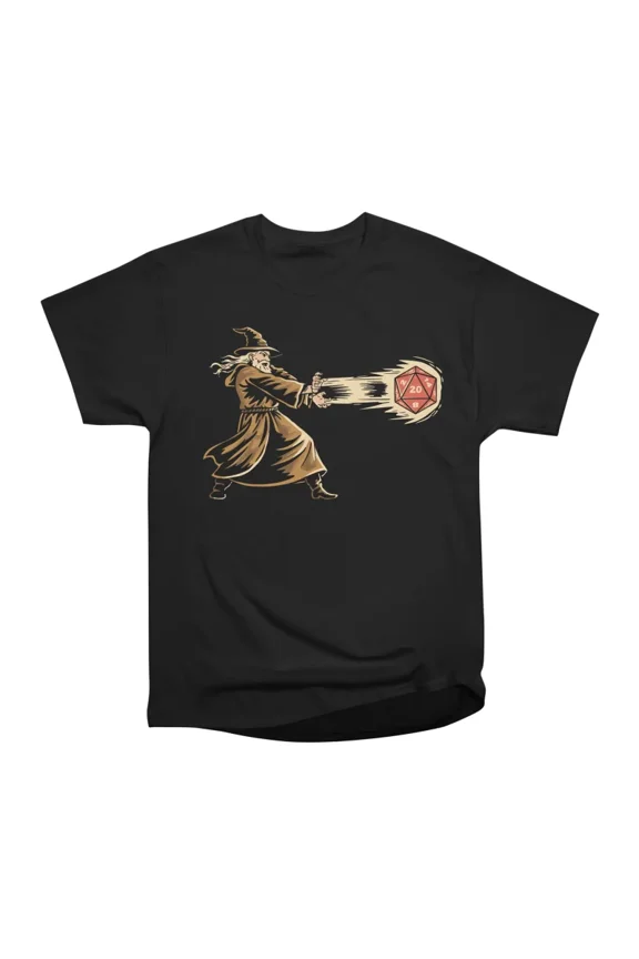 Wizard Power T-Shirt Tee Gift For Him Merch For Her Apparel For Friend