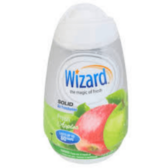 Wizard Solid Adjustable Air Freshener 1 Pack bottle (7.8 oz) Fresh Apples Scent
