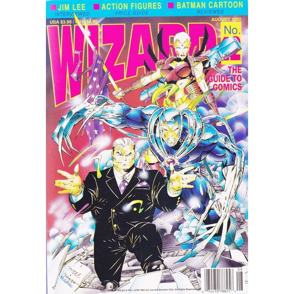 Wizard: The Comics Magazine #12 (Newsstand) VF ; Wizard Comic Book