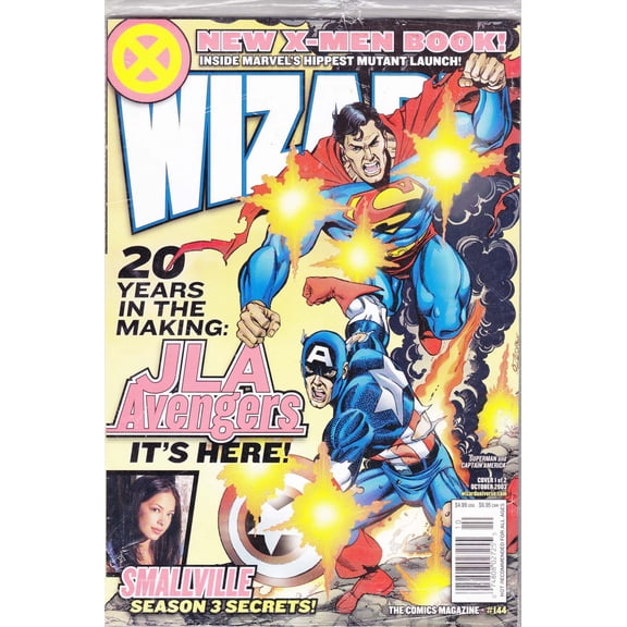 Wizard: The Comics Magazine #144A (with card) VF ; Wizard Comic Book