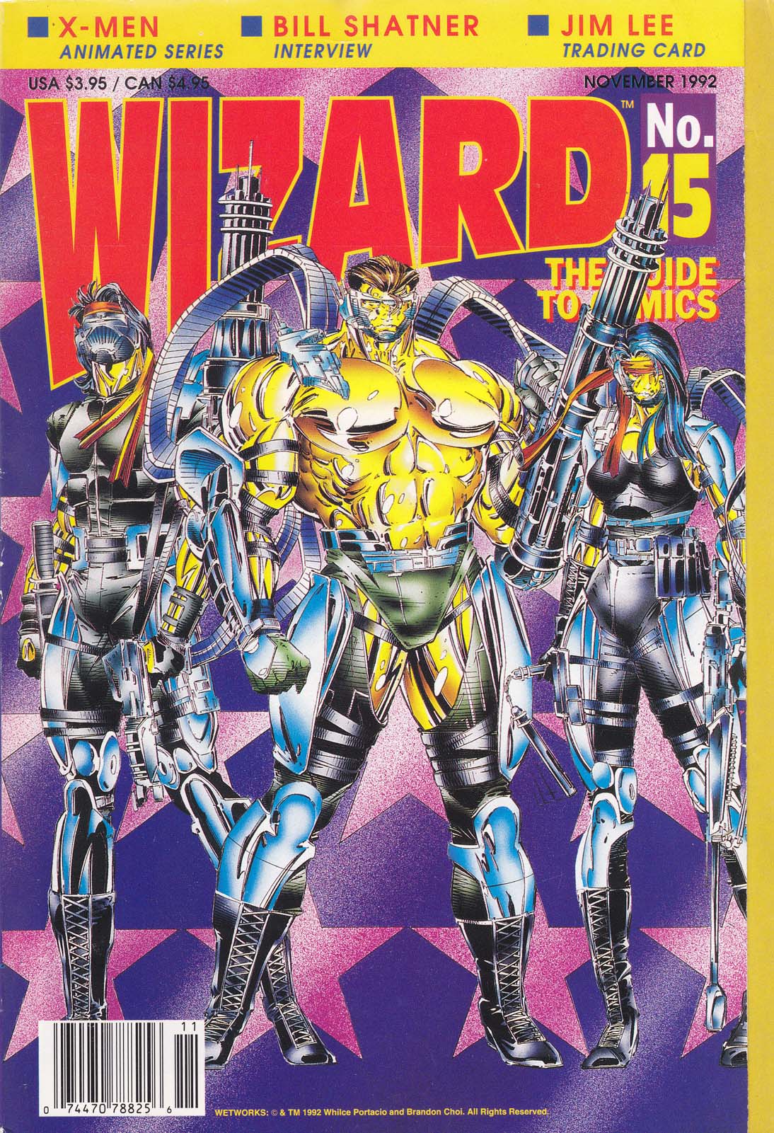Wizard: The Comics Magazine #15 (Newsstand) VF ; Wizard Comic Book ...
