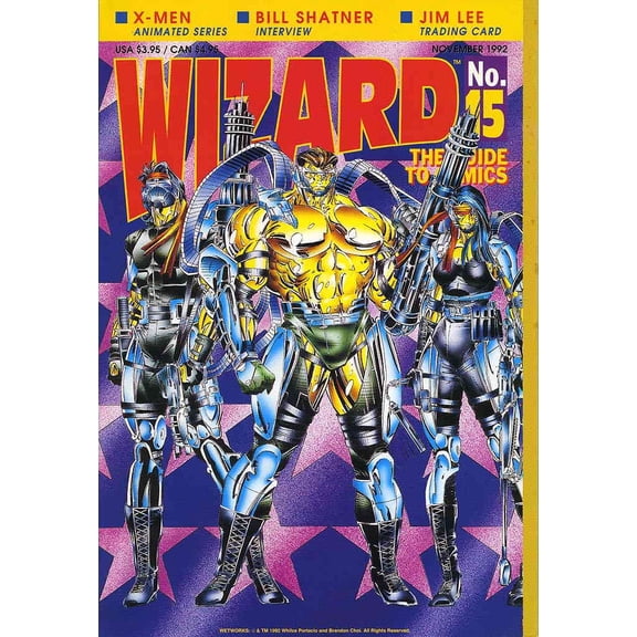 Wizard: The Comics Magazine #15 VF ; Wizard Comic Book
