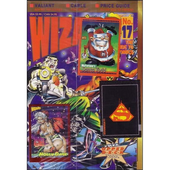 Wizard: The Comics Magazine #17B (with card) VF ; Wizard Comic Book