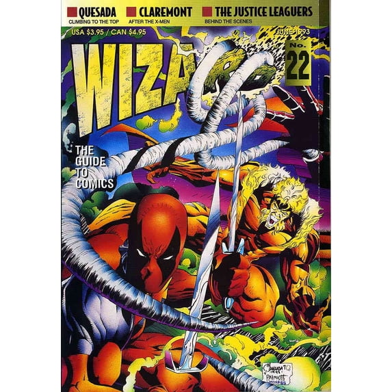 Wizard: The Comics Magazine #22 VF ; Wizard Comic Book