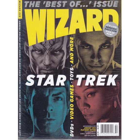 Wizard: The Comics Magazine #220B (in bag) VF ; Wizard Comic Book