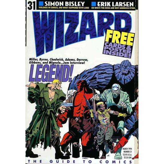 Wizard: The Comics Magazine #31A VF ; Wizard Comic Book