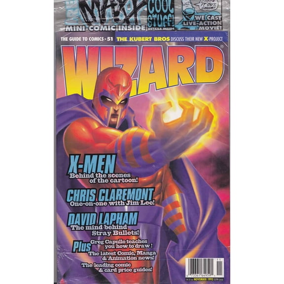 Wizard: The Comics Magazine #51 (with card) VF ; Wizard Comic Book