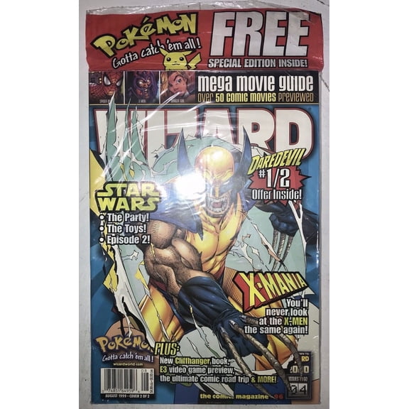 Wizard: The Comics Magazine #96B (in bag) VF ; Wizard Comic Book