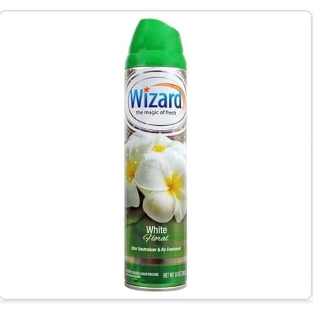 Wizard The Magic of | Odor Neutralizer & Air ener - 10 Oz. White Floral (Pack of 3) (Packaging May Vary)
