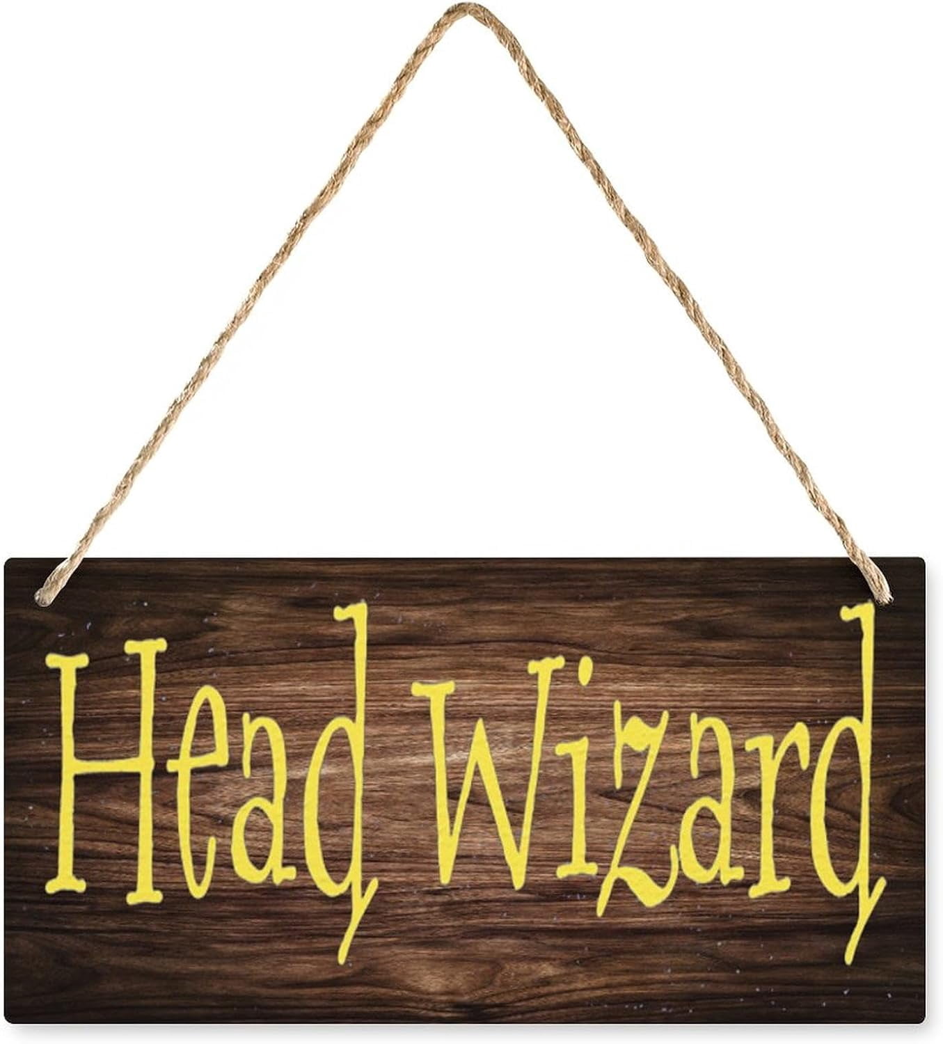 Wizard-Themed Wood Sign - Head Wizard - Walmart.com