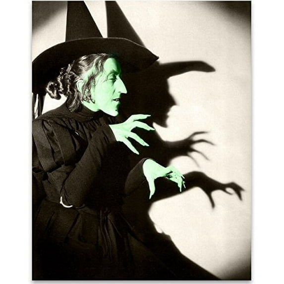 Wizard of OZ Wicked Witch of the West Art Print - 11x14 Unframed Patent Print - Great Gift for Fans of The Wizard of Oz