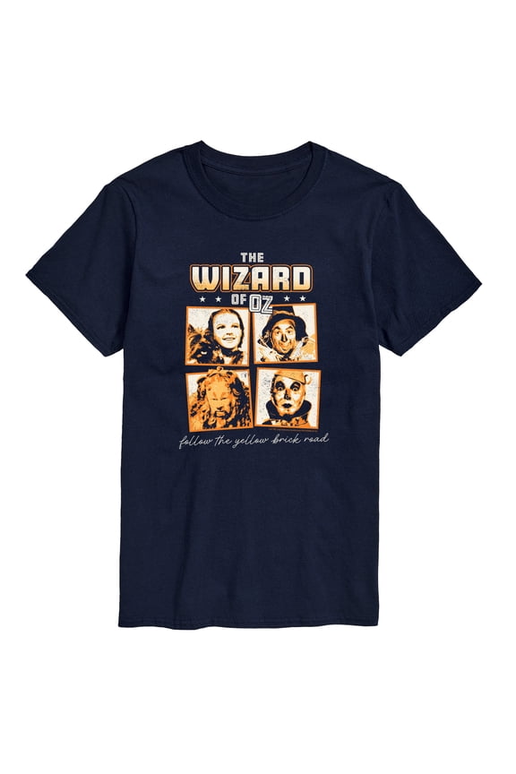 Wizard of Oz - Character Squares - Men's Short Sleeve Graphic T-Shirt