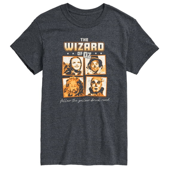 Wizard of Oz - Character Squares - Men's Short Sleeve Graphic T-Shirt