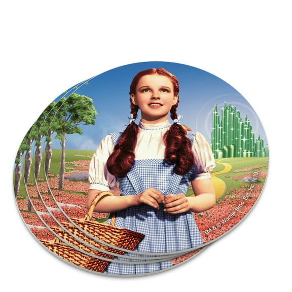 Wizard of Oz Dorothy Character Novelty Coaster Set