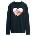 thumbnail image 1 of Wizard of Oz - Dorthy And Toto Heart - Men's Long Sleeve T-Shirt, 1 of 5
