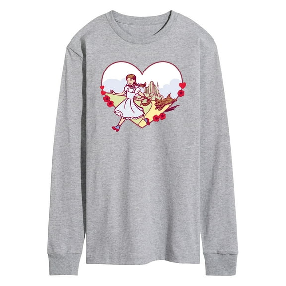 Wizard of Oz - Dorthy And Toto Heart - Men's Long Sleeve T-Shirt