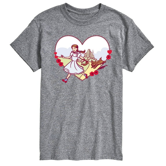 Wizard of Oz - Dorthy And Toto Heart - Men's Short Sleeve Graphic T-Shirt