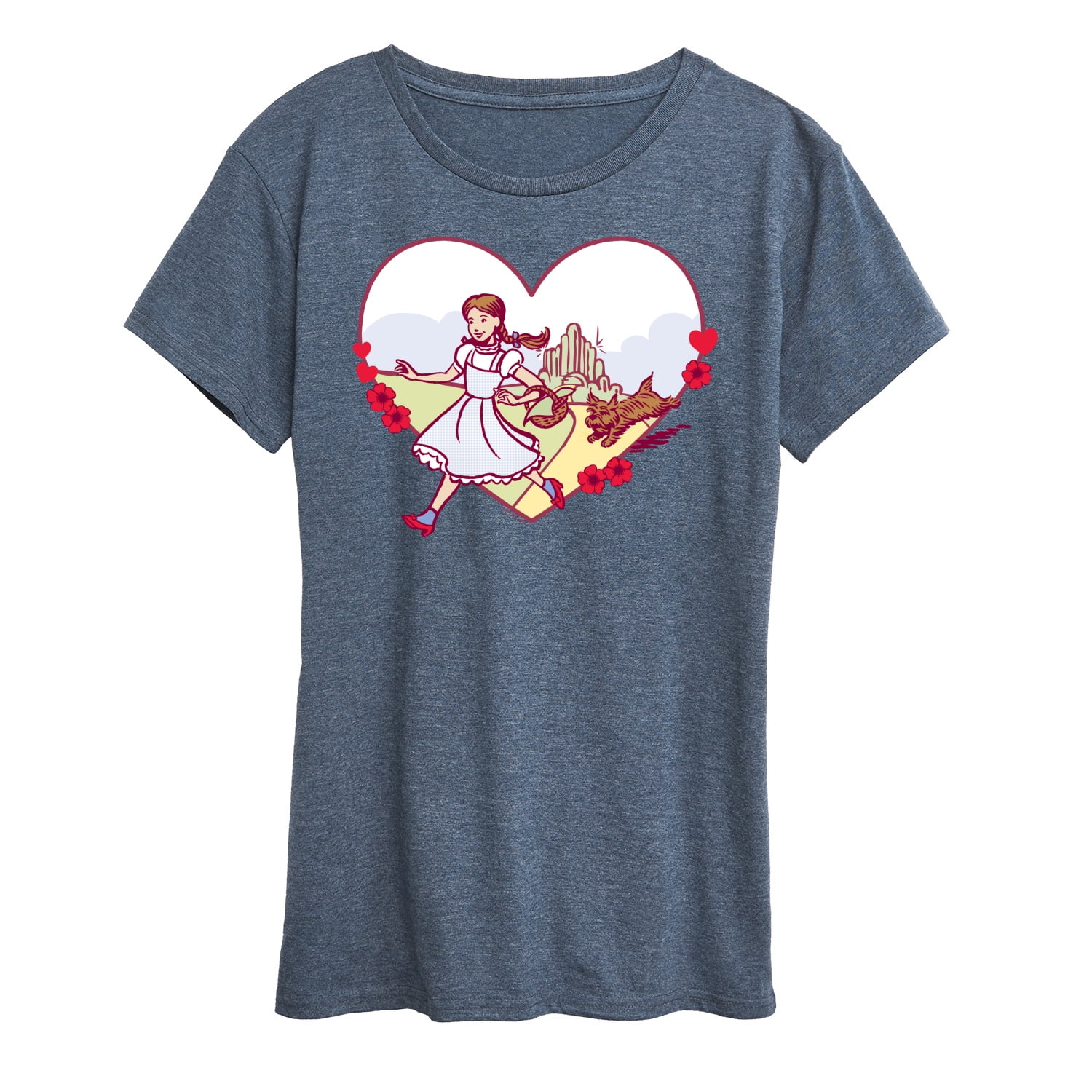 Wizard of Oz - Dorthy And Toto - Women's Short Sleeve Graphic T-Shirt ...