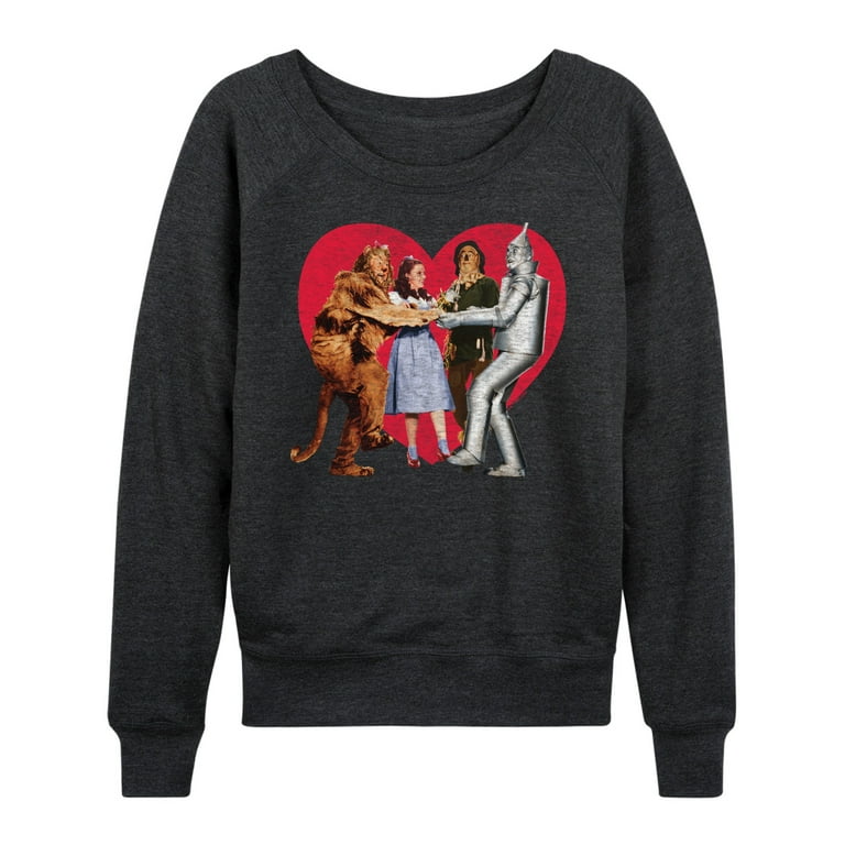Wizard of Oz - Dorthy and Friends Photo Heart - Women's