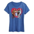 thumbnail image 1 of Wizard of Oz - Dorthy and Friends Photo Heart - Women's Short Sleeve Graphic T-Shirt, 1 of 5