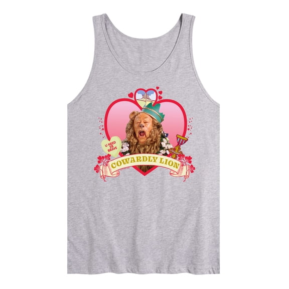 Wizard of Oz - Heart Cowardly Lion - Men's Jersey Tank Top