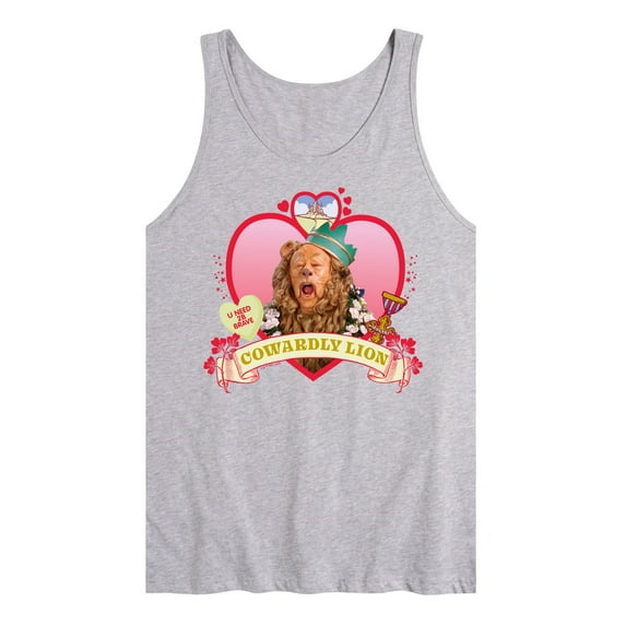 Wizard of Oz - Heart Cowardly Lion - Men's Jersey Tank Top