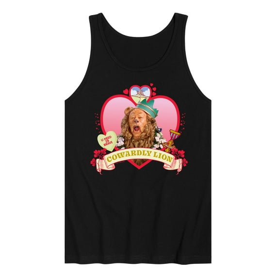 Wizard of Oz - Heart Cowardly Lion - Men's Jersey Tank Top