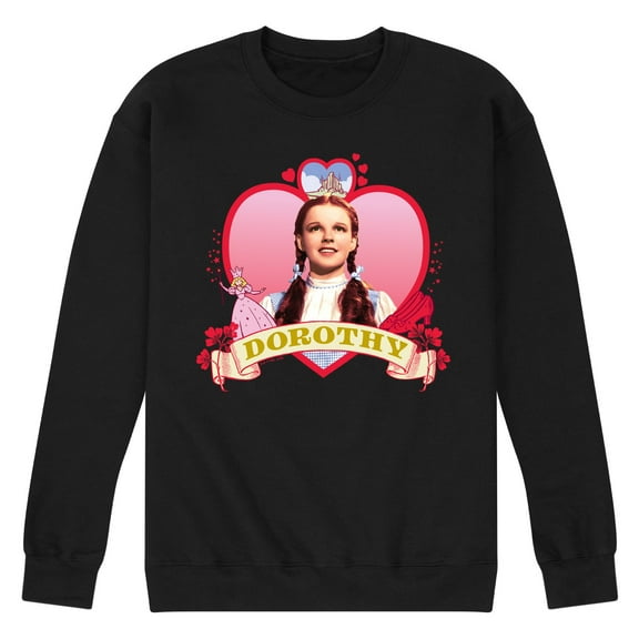 Wizard of Oz - Heart Dorothy - Men's Crew Neck Fleece Pullover