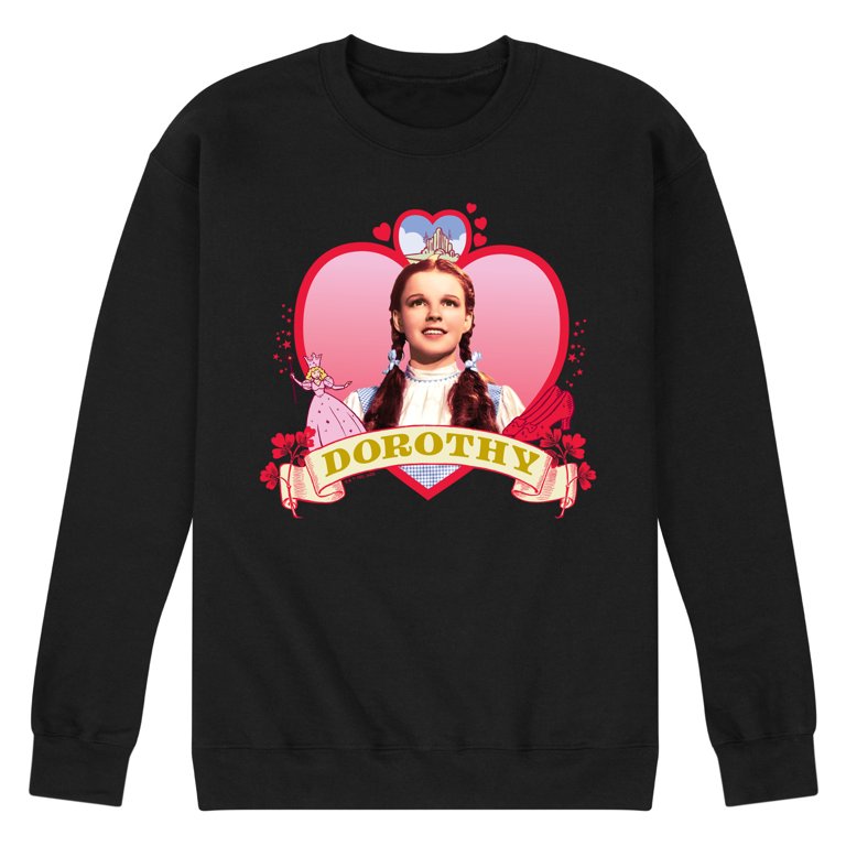 Wizard of Oz - Heart Dorothy - Men's Crew Neck Fleece