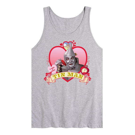 Wizard of Oz - Heart Tin Man - Men's Jersey Tank Top