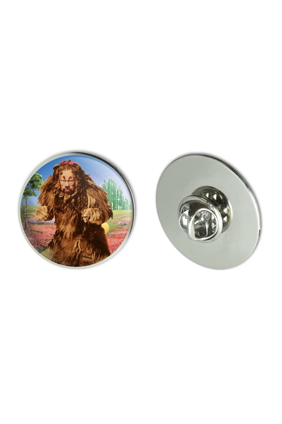 Wizard of Oz Lion Character Metal 1.1" Tie Tack Hat Lapel Pin Pinback