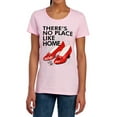 thumbnail image 1 of Wizard of Oz No Place Like Home Women's T Shirt, Pink, Medium, 1 of 6