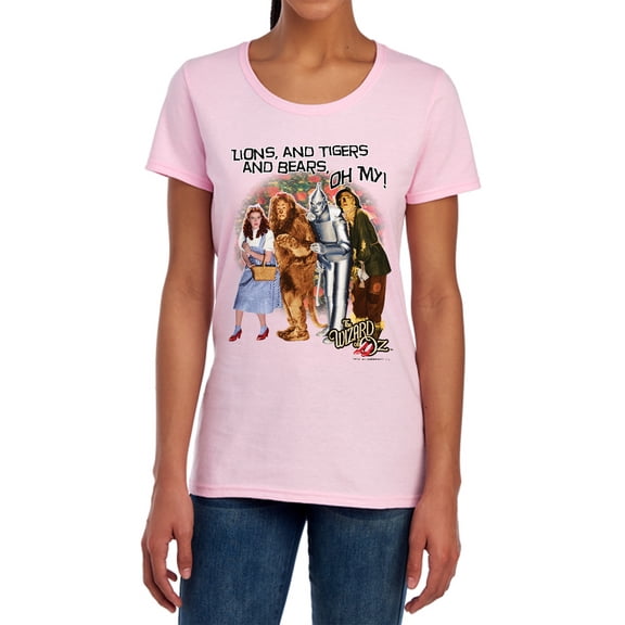 Wizard of Oz Oh My Women's T Shirt, Pink, Medium